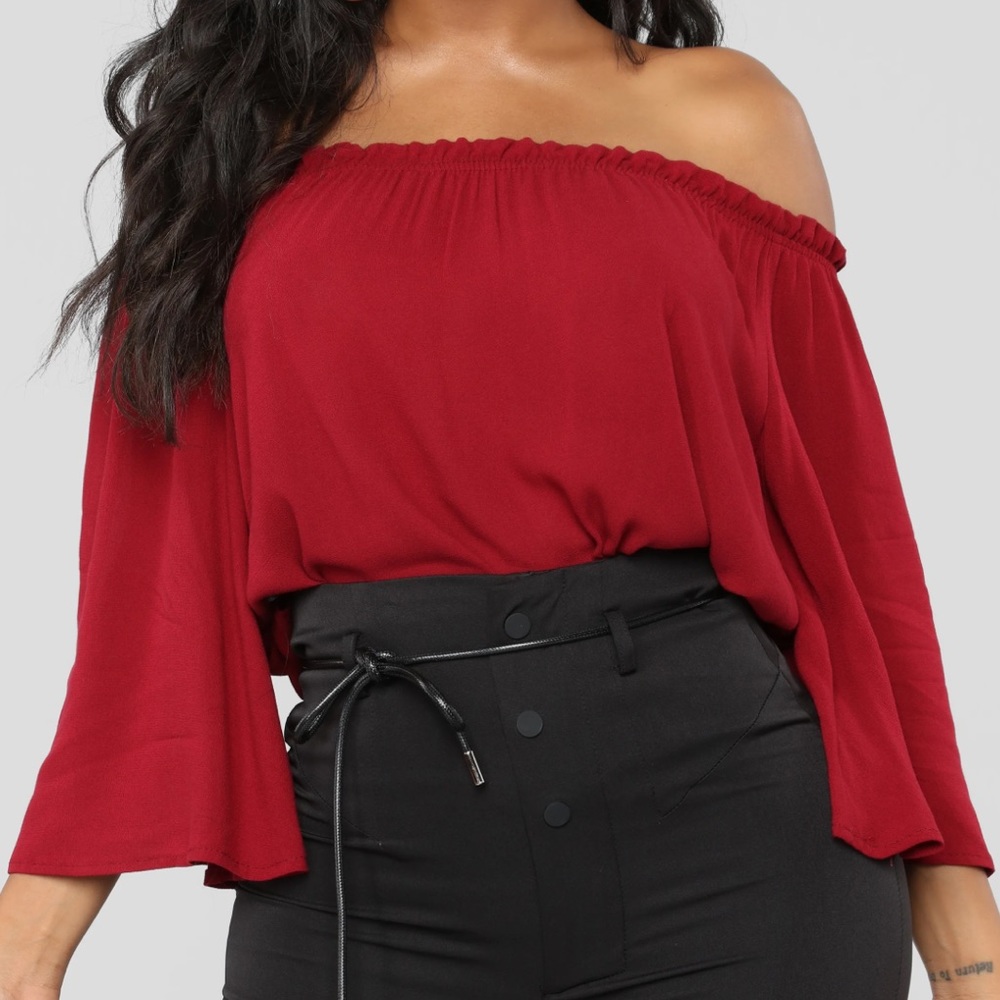 FashionNova Off the Shoulder Top